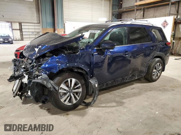 2024 Nissan Pathfinder SL with VIN 5N1DR3CC7RC266508, listed as a Copart auction lot 54529515 with Not provided miles and Salvage title. Bid and sale history available at DreamBid. Image 1.