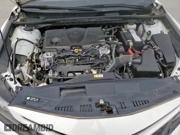 2022 Toyota Camry SE with VIN 4T1G11AK8NU033910, listed as a Copart auction lot 53079455 with 28,298 mi miles and Salvage Title. Bid and sale history available at carsss.com. Image 11.