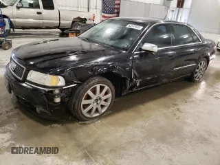 2003 Audi S8 with VIN WAUGU44D73N001772, listed as a Copart auction lot 53247835 with Not Provided miles and Salvage Title. Bid and sale history available at DreamBid. Image 1.