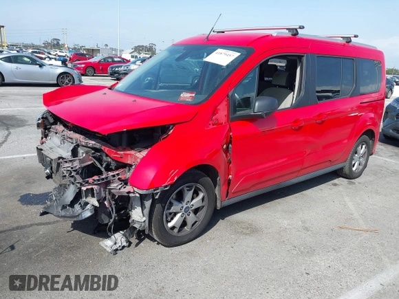 2018 Ford Transit Connect XLT with VIN NM0GE9F77J1372422, listed as a IAAI auction lot 41879457 with 97,398 mi miles and . Bid and sale history available at DreamBid. Image 2.