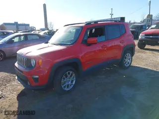2021 Jeep Renegade Latitude with VIN ZACNJDBB3MPN36141, listed as a IAAI auction lot 41310587 with 64,429 mi miles. Bid and sale history available at carsss.com. Image 21.