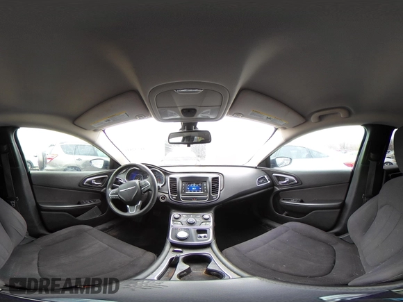 2015 Chrysler 200 Limited with VIN 1C3CCCABXFN568858, listed as a IAAI auction lot 41732534 with 110,640 mi miles. Bid and sale history available at carsss.com. Image 18.