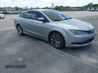 2015 Chrysler 200 S with VIN 1C3CCCBB1FN646524, listed as a IAAI auction lot 42048085 with 108,280 mi miles and . Bid and sale history available at DreamBid. Image 1.