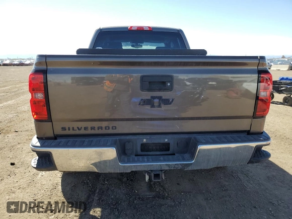2015 Chevrolet Silverado 1500 LT with VIN 1GCVKREC0FZ294804, listed as a Copart auction lot 53846645 with 84,216 mi miles and Salvage Title. Bid and sale history available at DreamBid. Image 6.