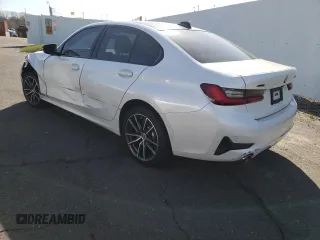 2020 BMW 3 Series 330i xDrive with VIN 3MW5R7J0XL8B18065, listed as a Copart auction lot 53439165 with 69,314 mi miles and Salvage Title. Bid and sale history available at carsss.com. Image 2.