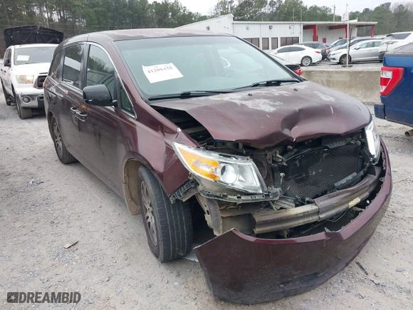 2012 Honda Odyssey EX with VIN 5FNRL5H48CB104969, listed as a IAAI auction lot 41208438 with 198,649 mi miles. Bid and sale history available at carsss.com. Image 13.