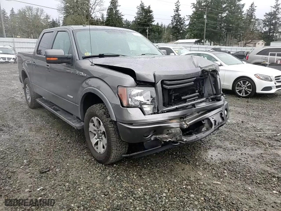 2012 Ford F-150 XL with VIN 1FTFW1ET7CFC60219, listed as a Copart auction lot 52149815 with 143,594 mi miles and Salvage Title. Bid and sale history available at carsss.com. Image 10.
