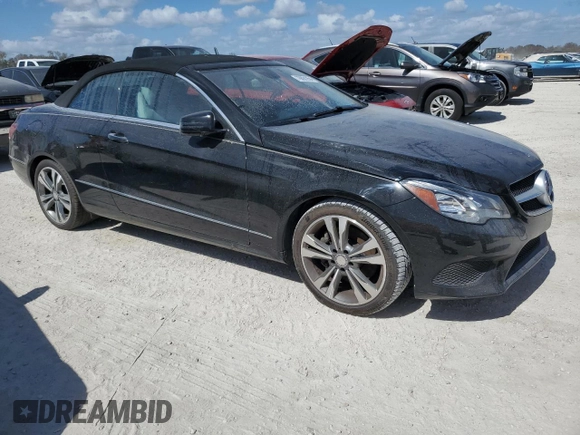 2015 Mercedes-Benz E 400 with VIN WDDKK6FFXFF301128, listed as a Copart auction lot 76691954 with 49,313 mi miles and Salvage title. Bid and sale history available at DreamBid. Image 4.