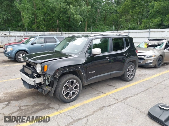 2016 Jeep Renegade Limited с VIN ZACCJBDT3GPC60522, выставлен на аукционе IAAI как лот 42591533 с пробегом 177 031 миль миль и . История ставок и продаж доступна на DreamBid. Изображение 18.