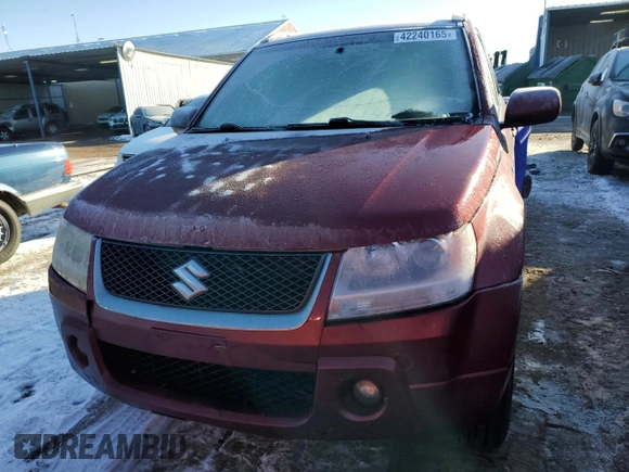 2007 Suzuki Grand Vitara XSport with VIN JS3TD944174202255, listed as a Copart auction lot 42240165 with 222,250 mi miles and Salvage title. Bid and sale history available at DreamBid. Image 5.