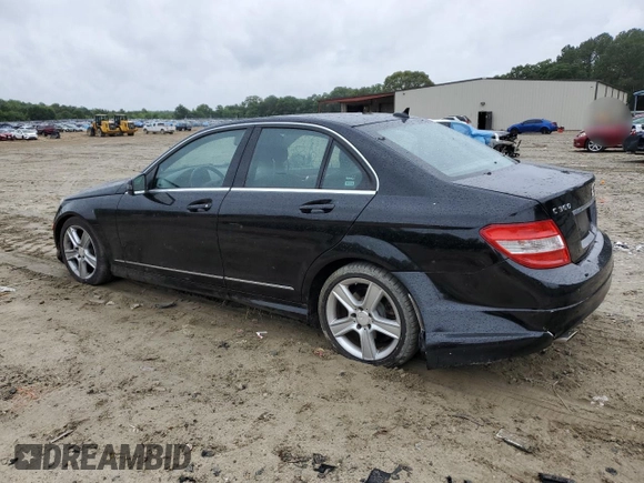 2011 Mercedes-Benz C 300 Sport with VIN WDDGF8BB5BR174600, listed as a Copart auction lot 56768265 with 142,253 mi miles and Salvage title. Bid and sale history available at DreamBid. Image 2.