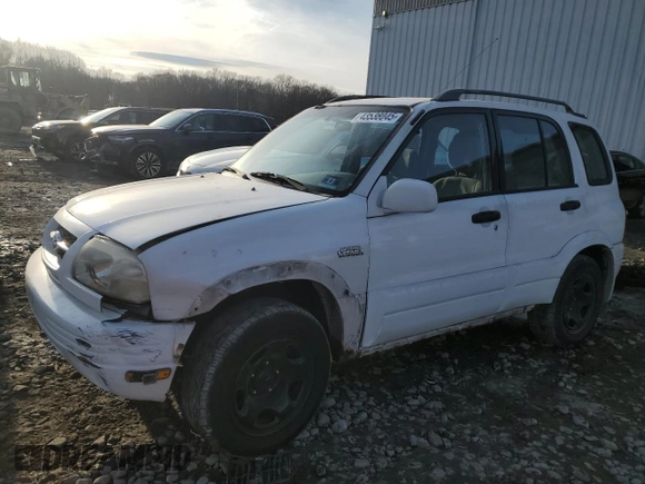 2000 Suzuki Grand Vitara JLX z VIN JS3TD62V4Y4121259, wystawiony jako Copart lot #43538045 z przebiegiem 127 915 mil mil oraz Szkoda całkowita • Salvage title. Historia ofert i sprzedaży dostępna na DreamBid. Obrazek 1.