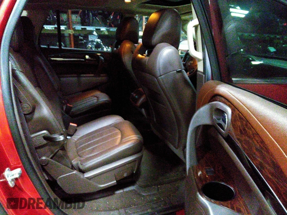 2014 Buick Enclave Leather with VIN 5GAKRBKD8EJ238501, listed as a IAAI auction lot 40883285 with 129,651 mi miles and . Bid and sale history available at carsss.com. Image 8.