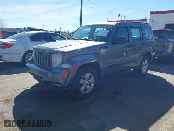 2012 Jeep Liberty Sport with VIN 1C4PJMAK1CW161414, listed as a IAAI auction lot 41871365 with 204,924 mi miles. Bid and sale history available at carsss.com. Image 2.