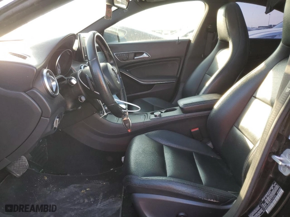 2015 Mercedes-Benz CLA-Class CLA 250 with VIN WDDSJ4EB7FN176729, listed as a Copart auction lot 88693655 with 114,651 mi miles and Salvage Title. Bid and sale history available at carsss.com. Image 7.
