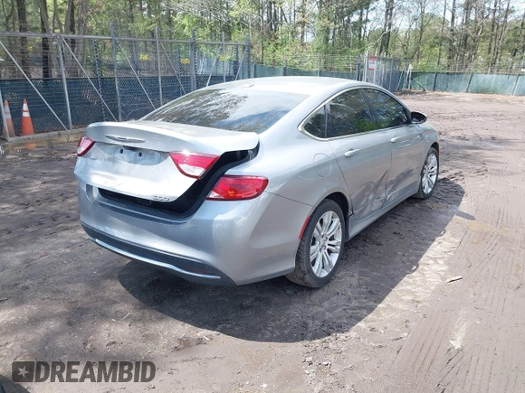 2015 Chrysler 200 Limited with VIN 1C3CCCAB9FN553199, listed as a IAAI auction lot 41988732 with 136,992 mi miles and . Bid and sale history available at DreamBid. Image 4.