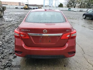 2017 Nissan Sentra S with VIN 3N1AB7AP2HY231165, listed as a Copart auction lot 50294255 with 0 mi miles and Salvage Title. Bid and sale history available at carsss.com. Image 6.