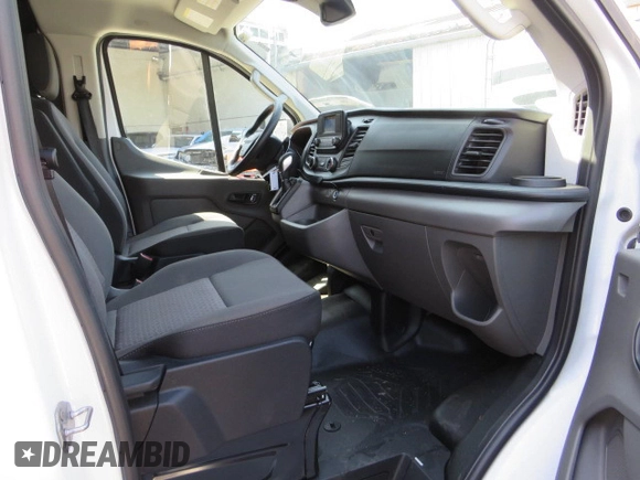 2023 Ford Transit Cargo with VIN 1FTYE1Y81PKB92726, listed as a Copart auction lot 87962485 with 13,373 mi miles and Salvage Title. Bid and sale history available at DreamBid. Image 5.