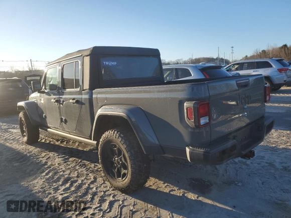 2022 Jeep Gladiator Texas Trail with VIN 1C6HJTAG0NL170028, listed as a Copart auction lot 43314065 with 2,817 mi miles and Salvage Title. Bid and sale history available at DreamBid. Image 2.