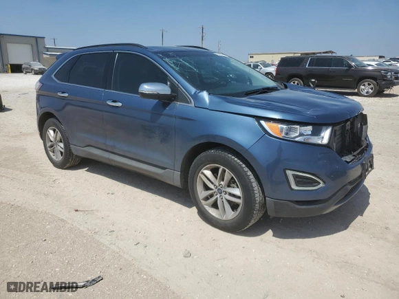 2018 Ford Edge SEL with VIN 2FMPK3J95JBC06322, listed as a Copart auction lot 50491455 with 89,736 mi miles and Salvage Title. Bid and sale history available at carsss.com. Image 4.
