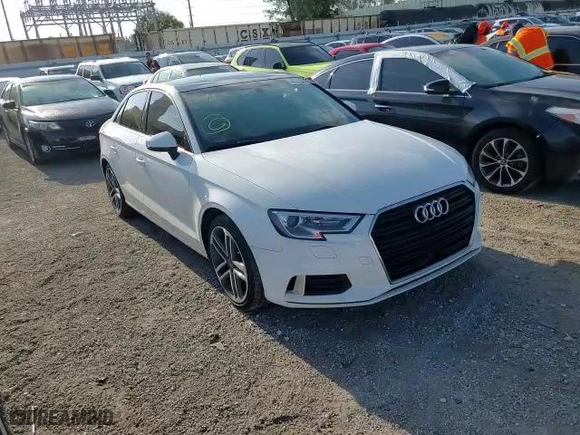 2018 Audi A3 Sedan Premium with VIN WAUAUGFF9J1072482, listed as a Copart auction lot 48725203 with 56,985 mi miles. Bid and sale history available at carsss.com. Image 10.