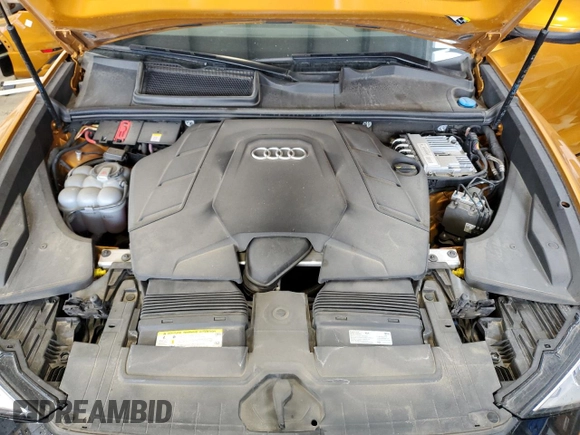 2019 Audi Q8 Prestige with VIN WA1FVAF12KD026669, listed as a Copart auction lot 59744465 with 174,540 mi miles and Salvage title. Bid and sale history available at DreamBid. Image 12.