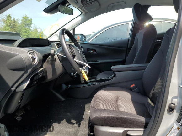 2022 Toyota Prius LE с VIN JTDKAMFPXN3203730, выставлен на аукционе Copart как лот 61597915 с пробегом 25 571 миль миль и Списание • Salvage title. История ставок и продаж доступна на DreamBid. Изображение 7.