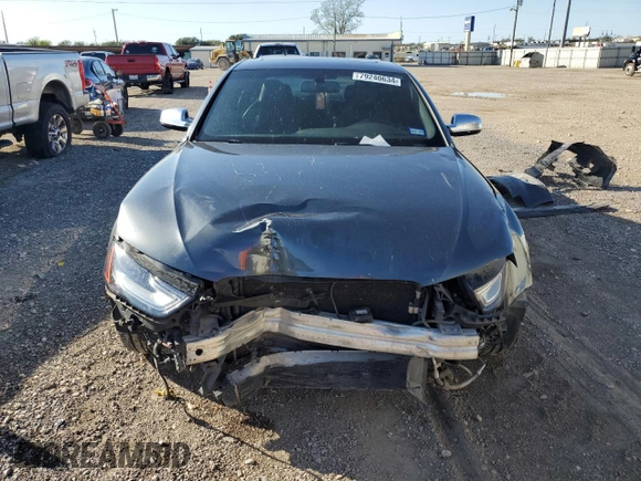 2016 Audi S4 Premium Plus with VIN WAUBGAFL6GA009878, listed as a Copart auction lot 79240634 with 78,578 mi miles and Salvage Title. Bid and sale history available at carsss.com. Image 5.