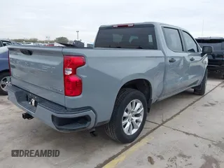 2024 Chevrolet Silverado 1500 Custom with VIN 3GCPABEK9RG265221, listed as a IAAI auction lot 41307224 with 17,146 mi miles and . Bid and sale history available at DreamBid. Image 4.