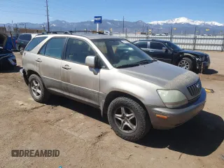 2003 Lexus RX 300 with VIN JTJHF10U730297070, listed as a Copart auction lot 52138185 with 200,510 mi miles and Salvage Title. Bid and sale history available at carsss.com. Image 4.