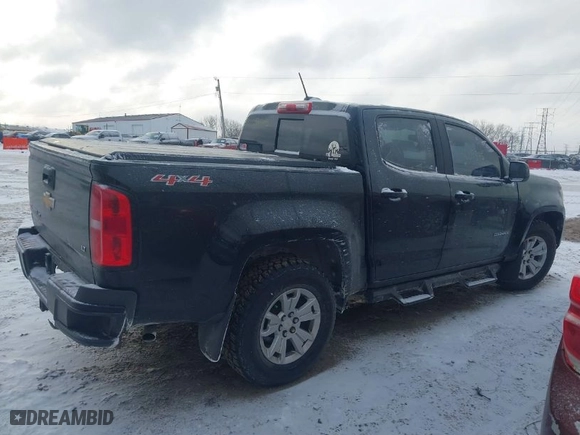 2017 Chevrolet Colorado 4WD LT with VIN 1GCGTCEN1H1202802, listed as a IAAI auction lot 41609845 with 156,458 mi miles. Bid and sale history available at carsss.com. Image 14.