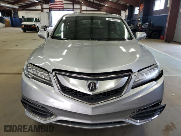 2018 Acura RDX with VIN 5J8TB4H34JL011372, listed as a Copart auction lot 54476865 with 156,917 mi miles and Salvage Title. Bid and sale history available at DreamBid. Image 5.