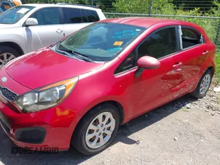 2013 Kia Rio SX with VIN KNADN5A37D6191148, listed as a IAAI auction lot 42502089 with Not provided miles and . Bid and sale history available at DreamBid. Image 2.