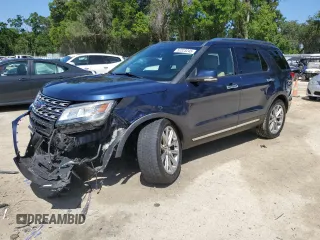 2016 Ford Explorer Limited z VIN 1FM5K7F88GGA06213, wystawiony jako Copart lot #52323245 z przebiegiem 120 913 mil mil oraz Szkoda całkowita • Salvage title. Historia ofert i sprzedaży dostępna na DreamBid. Obrazek 1.