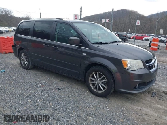 2014 Dodge Grand Caravan SXT with VIN 2C4RDGCG6ER376714, listed as a IAAI auction lot 41828025 with 172,285 mi miles and . Bid and sale history available at DreamBid. Image 1.
