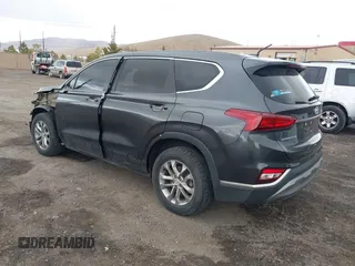 2020 Hyundai Santa Fe SE with VIN 5NMS2CAD4LH218257, listed as a IAAI auction lot 41221205 with 61,722 mi miles. Bid and sale history available at carsss.com. Image 3.