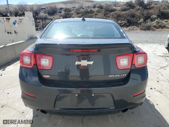 2014 Chevrolet Malibu LTZ with VIN 1G11J5SX9EF137637, listed as a Copart auction lot 47409825 with 125,622 mi miles and Clean Title. Bid and sale history available at carsss.com. Image 6.