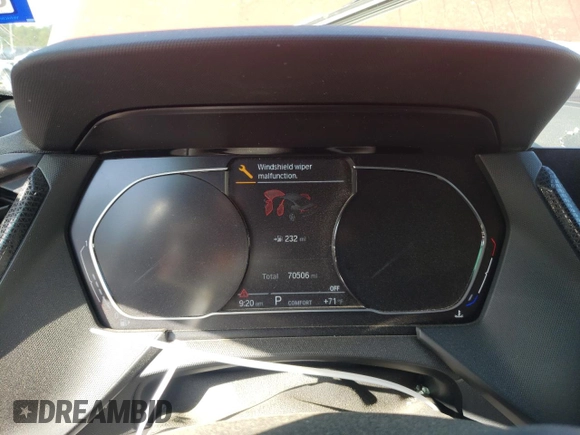 2021 BMW 2 Series 228i xDrive with VIN WBA73AK07M7H05061, listed as a Copart auction lot 49155685 with 70,506 mi miles and Salvage title. Bid and sale history available at DreamBid. Image 9.