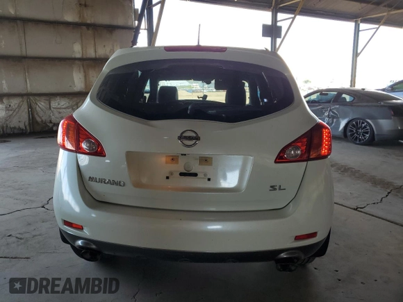 2009 Nissan Murano SL z VIN JN8AZ18U89W023807, wystawiony jako Copart lot #63480805 z przebiegiem 125 394 mil mil oraz Szkoda całkowita • Salvage title. Historia ofert i sprzedaży dostępna na DreamBid. Obrazek 6.