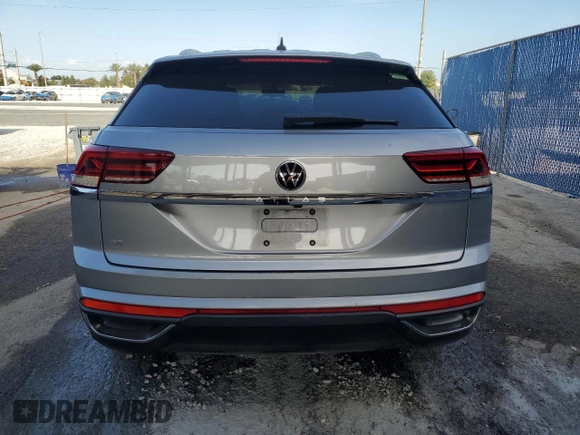 2020 Volkswagen Atlas SE with VIN 1V23C2CA6LC226467, listed as a Copart auction lot 55498015 with 125,211 mi miles and Non repairable. Bid and sale history available at DreamBid. Image 6.