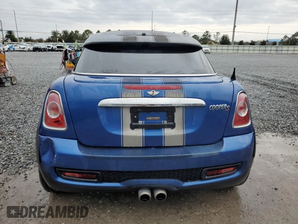 2014 MINI Coupe S z VIN WMWSX3C59ET772948, wystawiony jako Copart lot #81220834 z przebiegiem 99 211 mil mil oraz Szkoda całkowita • Salvage title. Historia ofert i sprzedaży dostępna na DreamBid. Obrazek 6.