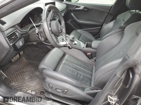 2019 Audi A5 Sportback Premium Plus with VIN WAUENCF56KA099090, listed as a Copart auction lot 47549954 with 70,949 mi miles. Bid and sale history available at carsss.com. Image 7.