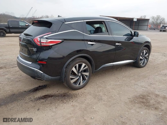 2015 Nissan Murano SV with VIN 5N1AZ2MH7FN281307, listed as a IAAI auction lot 41783282 with 212,111 mi miles. Bid and sale history available at carsss.com. Image 4.