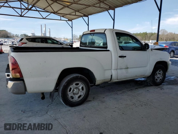 2007 Toyota Tacoma with VIN 5TENX22N47Z330174, listed as a Copart auction lot 49395995 with 182,664 mi miles and Salvage Title. Bid and sale history available at carsss.com. Image 3.