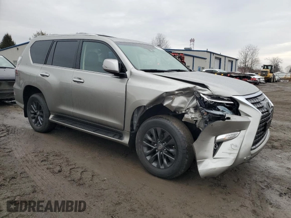 2023 Lexus GX with VIN JTJAM7BX4P5345358, listed as a Copart auction lot 43178375 with 38,666 mi miles and Salvage Title. Bid and sale history available at carsss.com. Image 4.