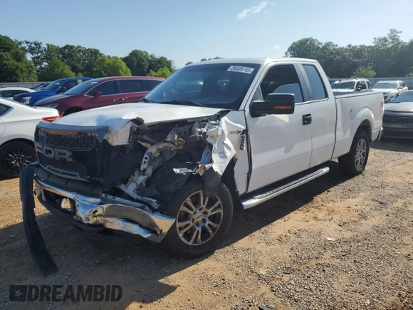 2011 Ford F-150 XL with VIN 1FTFW1CF9BFB71523, listed as a Copart auction lot 59009745 with 241,876 mi miles and Salvage title. Bid and sale history available at DreamBid. Image 1.