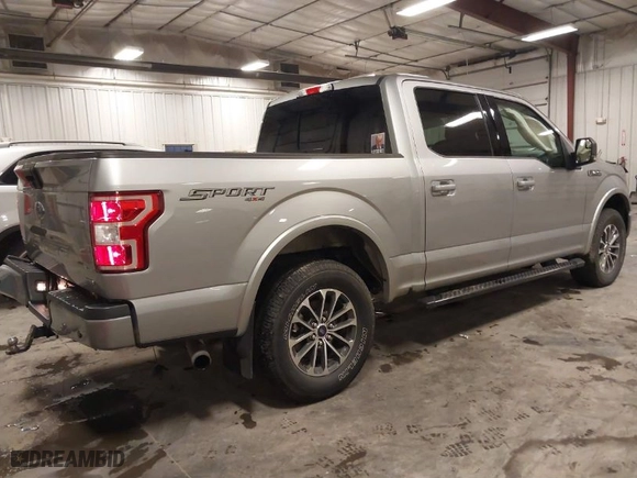 2020 Ford F-150 XL with VIN 1FTEW1EPXLKD75175, listed as a IAAI auction lot 40952968 with 35,756 mi miles. Bid and sale history available at carsss.com. Image 4.