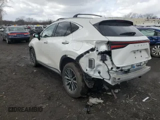 2023 Lexus NX with VIN JTJAKCEZXP5006616, listed as a Copart auction lot 44366715 with 16,147 mi miles and Salvage Title. Bid and sale history available at carsss.com. Image 2.