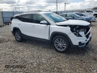 2024 GMC Terrain SLT z VIN 3GKALVEG9RL284652, wystawiony jako Copart lot #57298515 z przebiegiem 20 632 mil mil oraz Tytuł czysty. Historia ofert i sprzedaży dostępna na DreamBid. Obrazek 4.