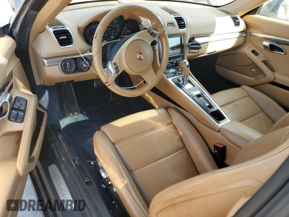 2014 Porsche Boxster с VIN WP0CA2A83ES121188, выставлен на аукционе Copart как лот 45205545 с пробегом 126 168 миль миль и Списание • Salvage title. История ставок и продаж доступна на DreamBid. Изображение 8.